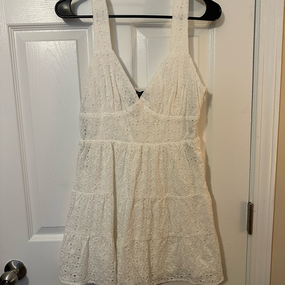 PRICE DROP White Eyelet Sundress